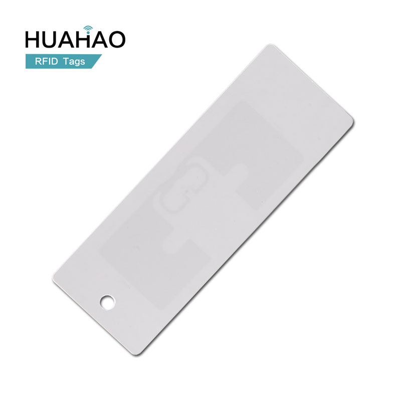 Electronic RFID Apparel Hang Tag Huahao Manufacturer Self-adhesive UHF Chip Sticker Garment Woven Label