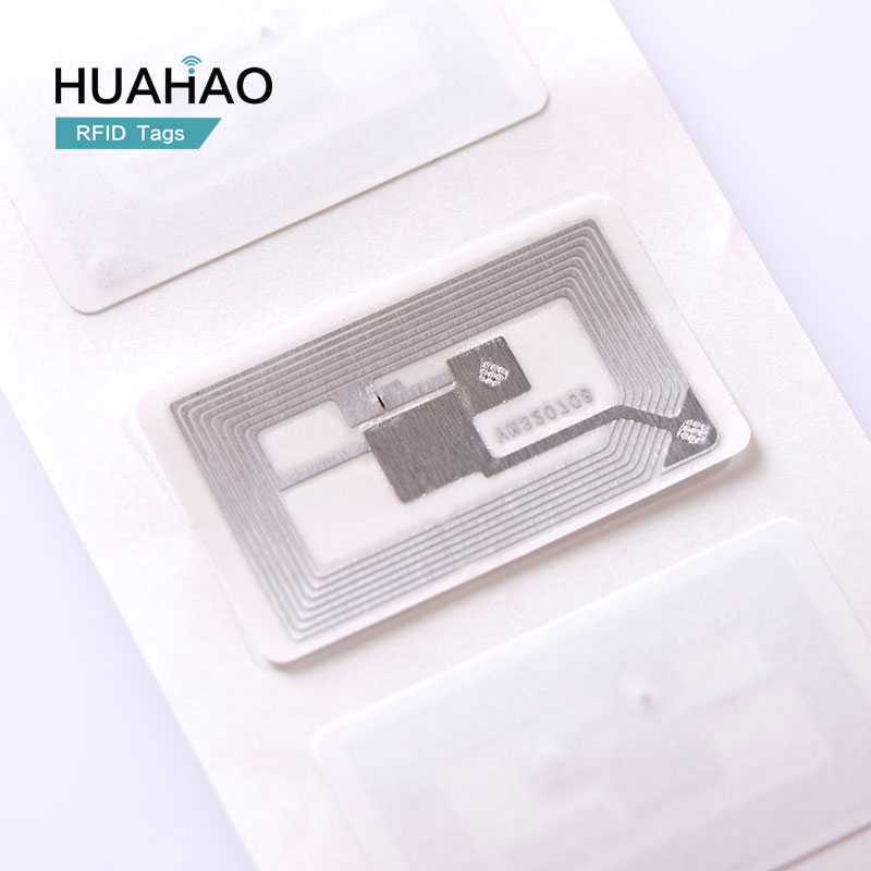 Library Book Tag Huahao Manufacturer Customization 50*50mm Pet Hf RFID