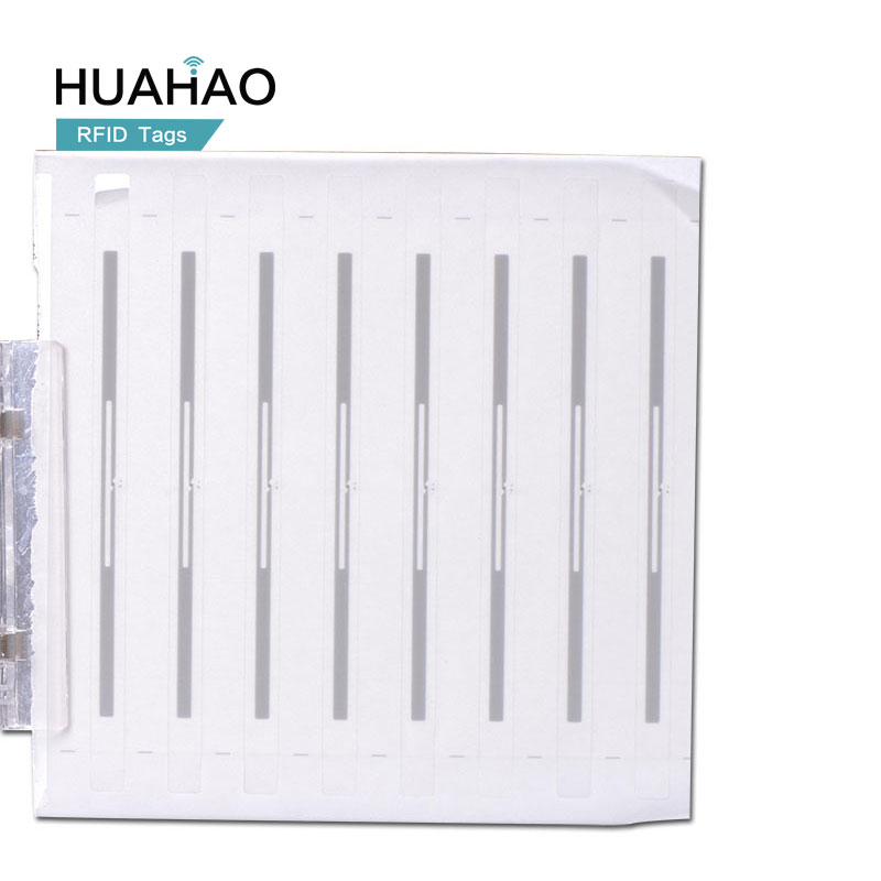 Book Tag Label Huahao Manufacturer Custom 915MHz Slim UHF RFID Library Sticker