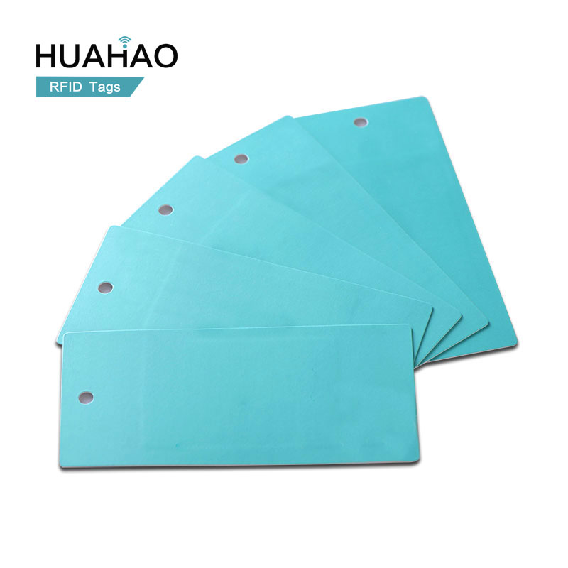 Custom RFID Woven Hang Label Huahao Manufacturer UHF Apparel Bespoke Workwear Garment Accessories Sticker