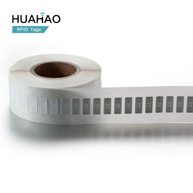 Small Size RFID Tiny Tag Huahao Manufacturer Custom Adhesive UHF Electronic Label with 3m Glue