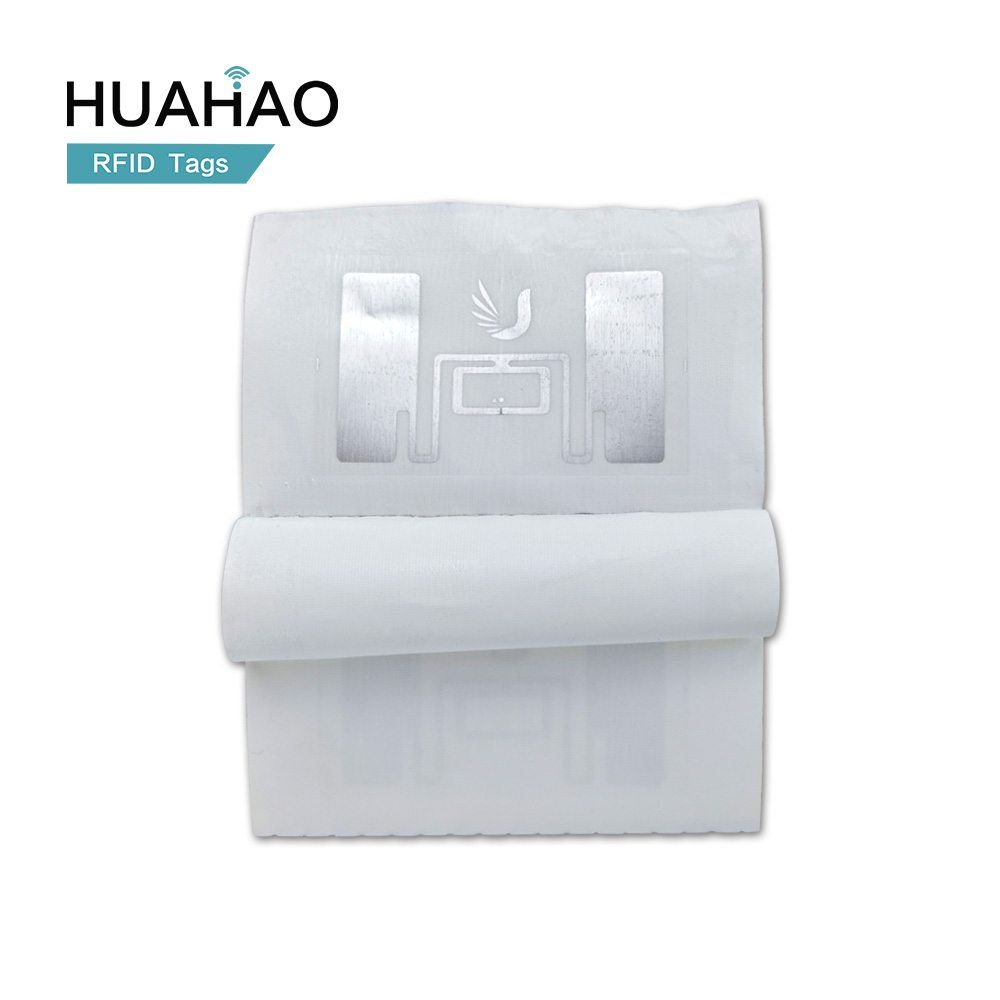 UHF Washing RFID Care Label for Huahao Custom Printing Satin Woven for Clothing