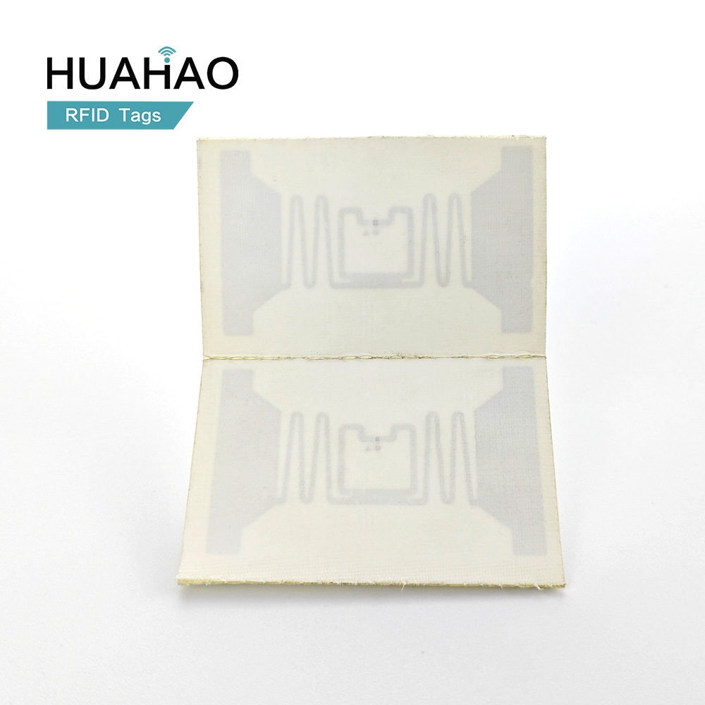 RFID Washing Care Label for Clothing Huahao Manufacturer Rewritable Long Distance UHF Inlay