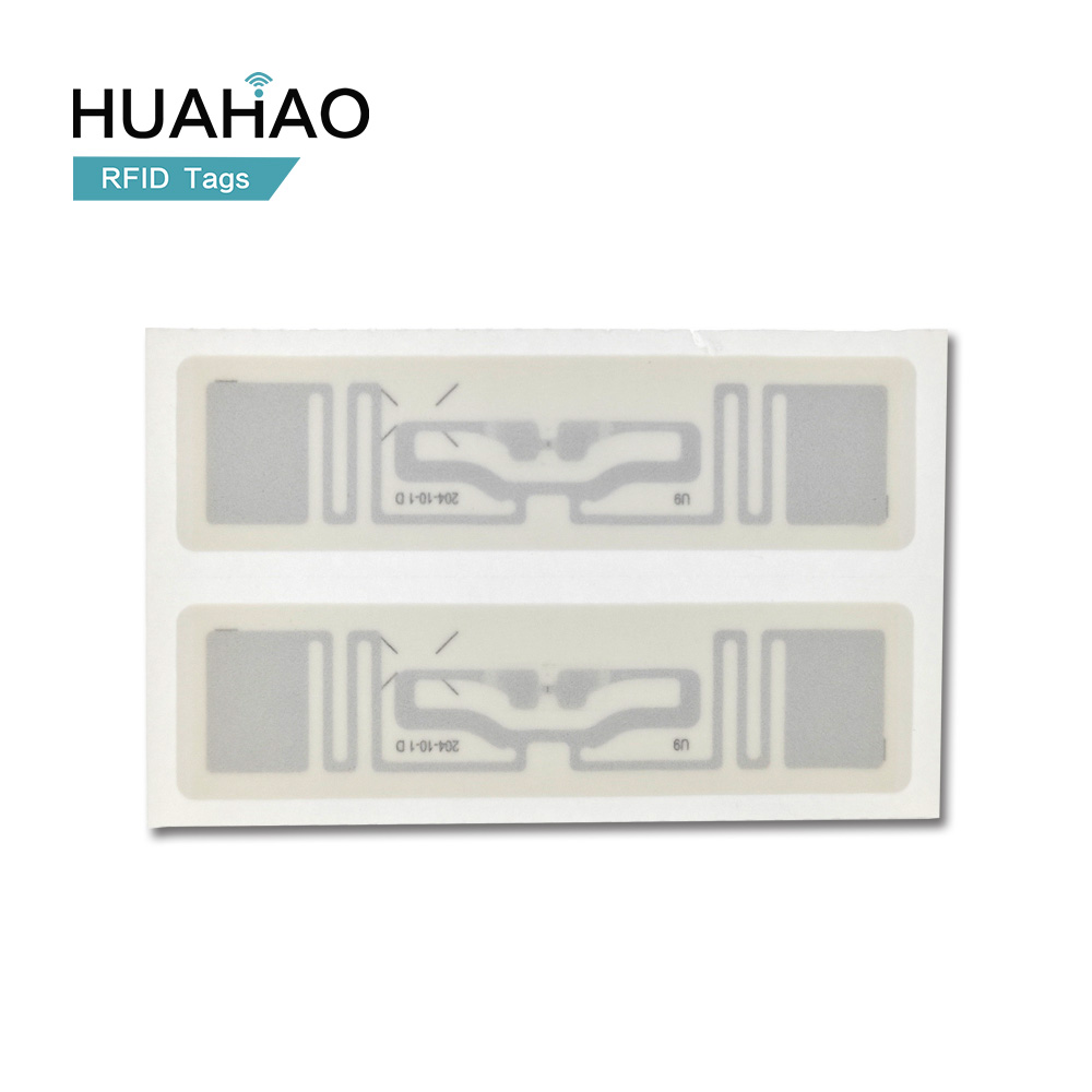 UHF Tag For cloths Huahao Manufacturer Custom RFID Clothing Label Price Sticker