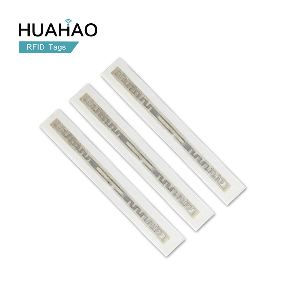 RFID Library Books Sticker Huahao Manufacturer 860-960MHz Passive Tag Label Inlay Paper UHF