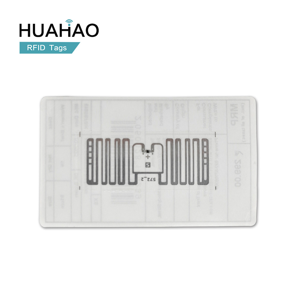 Eco-Friendly UHF Sticker Free Sample HUAHAO Paper Tamperproof Antenna Anti Fake RFID Tracking Tag