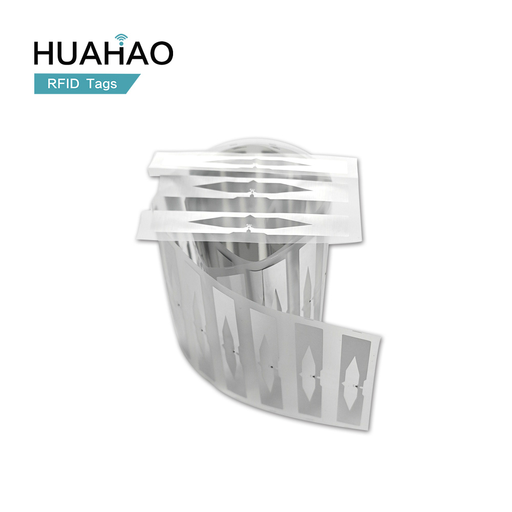 RFID Label Free Sample HUAHAO 860-960MHz Passive Printable UHF Garment Electronic RFID Tag Sticker in Roll