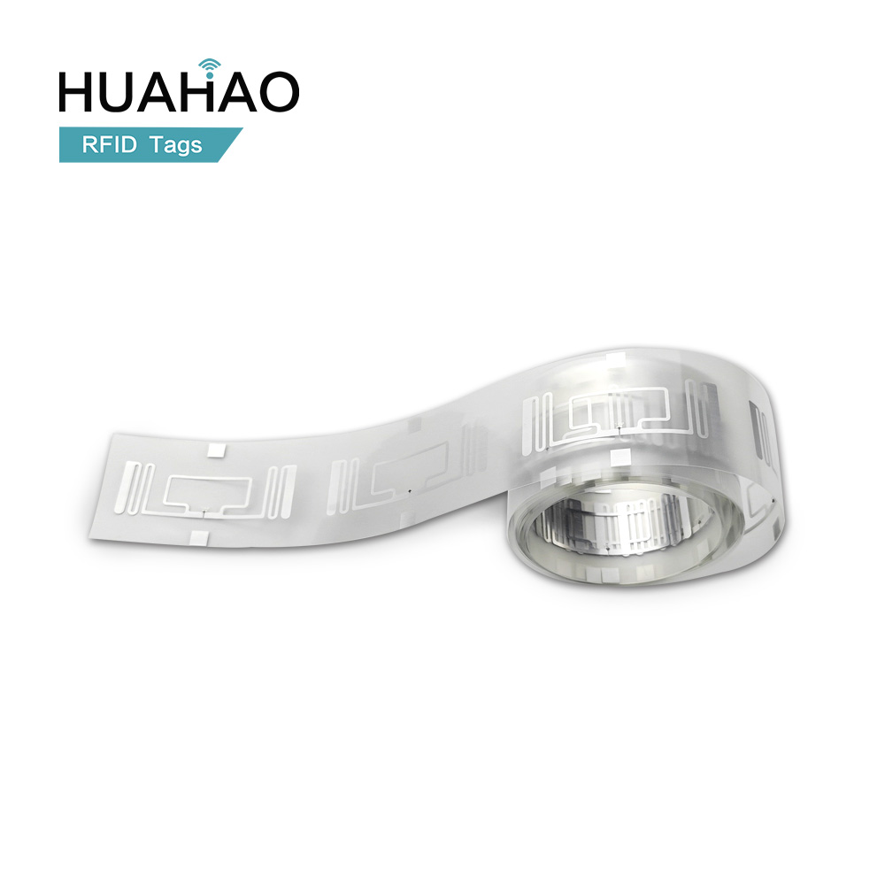 Garment RFID Tag Free Sample HUAHAO Passive Paper Roll Adhesive UHF Label Sticker