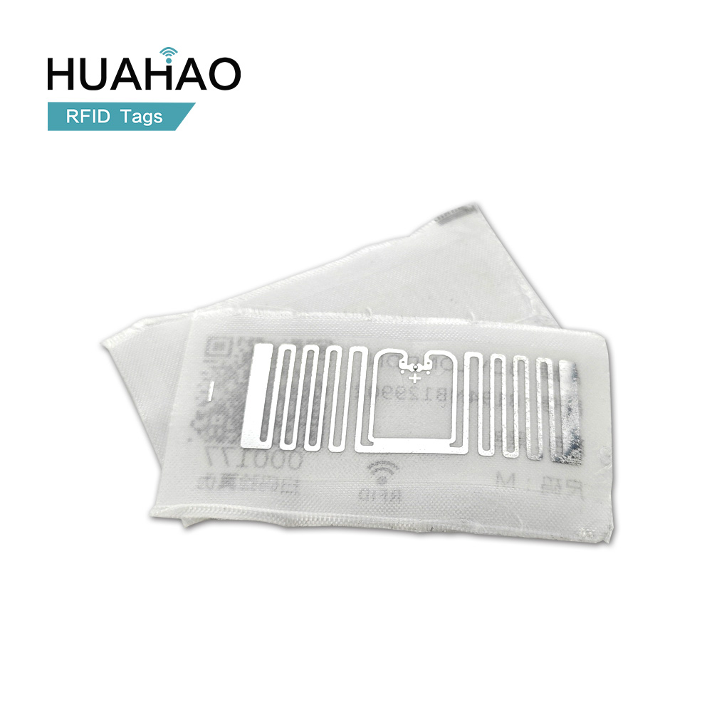 Garment Washing Care UHF Label Free Sample HUAHAO Custom Manufacturers RFID Fragile Anti-Tear Disposable