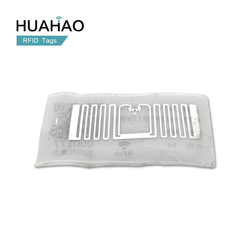 UHF RFID Washing Care Label Free Sample HUAHAO Printed Garment Polyester Satin Ribbon
