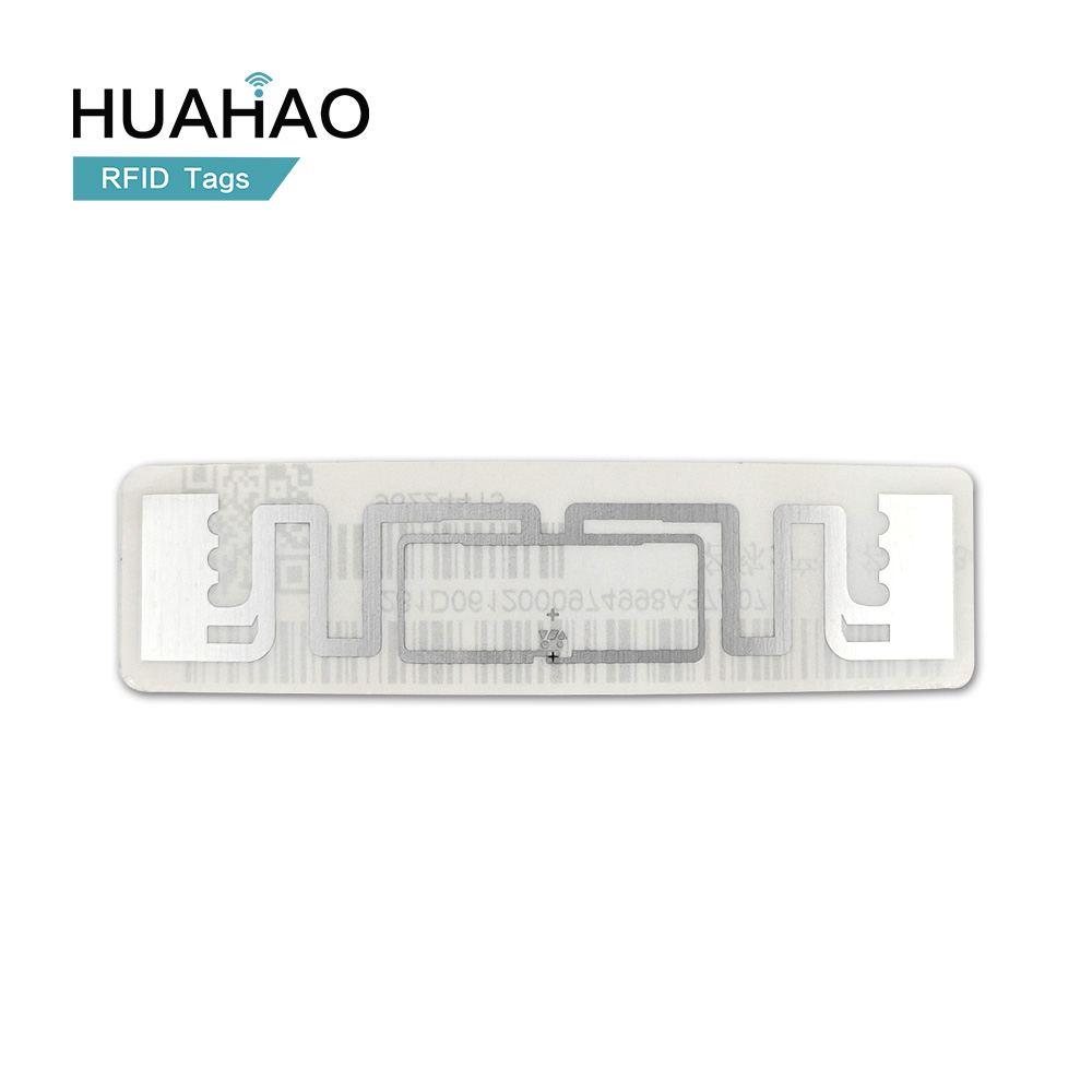 Clothing Rfid Uhf Tag Free Sample HUAHAO Customized 860-960mhz Long Reading Distance Label Sticker In Roll without Adhesive