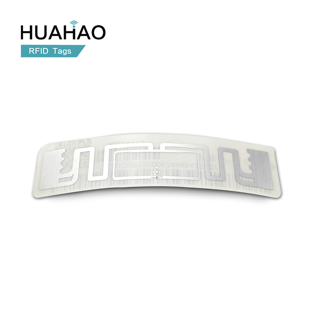 PET Self Adhesive Tag Free Sample HUAHAO Clothing Inventory Passive Paper UHF RFID Label
