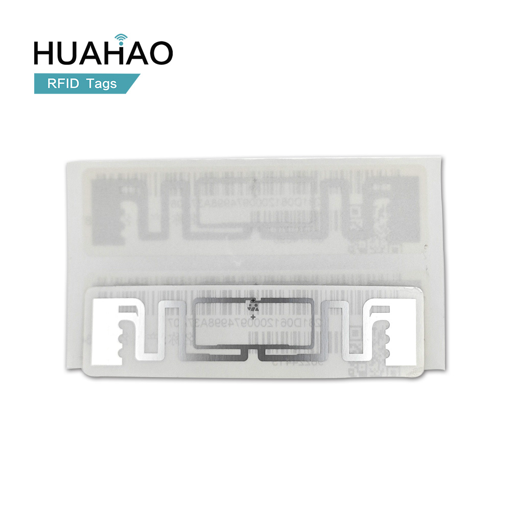 Smart RFID Label Sticker Free Sample HUAHAO Customized Printable Clothing Apparel RFID Garment Tag